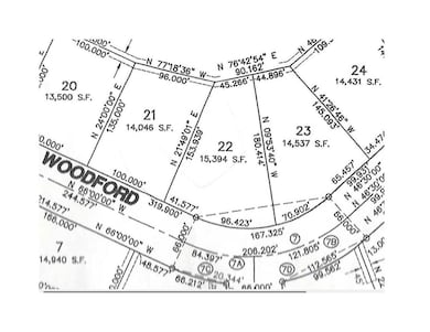 Plat lot 22