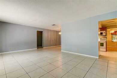 View from Front door showing entrance to kitchen o