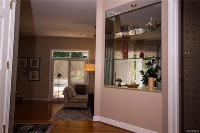 Leading into family room.
