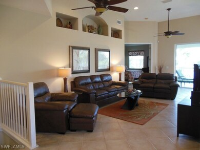 Neutral, tasteful decor and volume ceilings