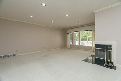 Living Room with gas fireplace