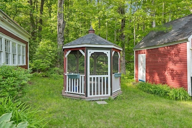 Here's a high quality Amish built screened-in gazebo