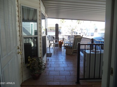 Beautiful Front Deck