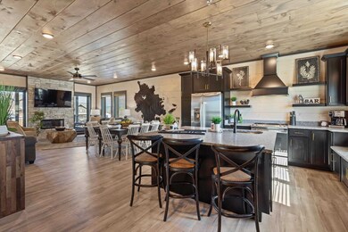 Interior of similar cabin in community.  Interior 