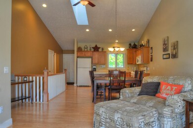 Kitchen with eating area