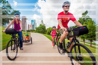 The Heights Hike & Bike Path connects seamlessly t