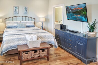 Primary Bedroom with king size bed