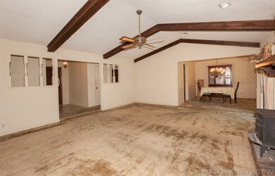 View of front entryway from Living/Dining Combo.