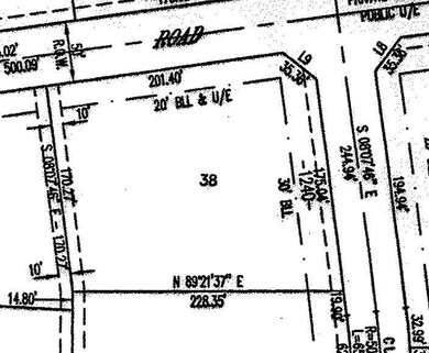 Lot on plat