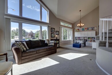 Sun-filled living room