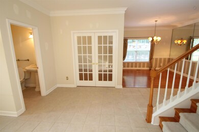FRENCH DOORS LEADING TO OFFICE / STUDY