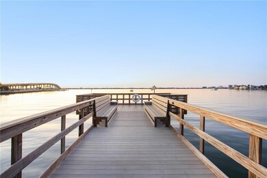 Relax on the community's private fishing pier whil