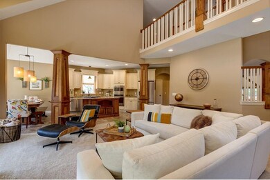 another viw of the living room into the open floor