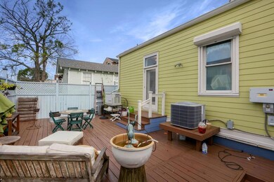 Back deck with whole home generator