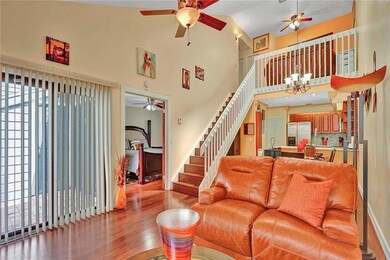 Hurricane impact sliders from living area