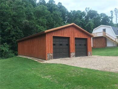Newly Built 30'x50' Pole Barn with Copper Metal Ro