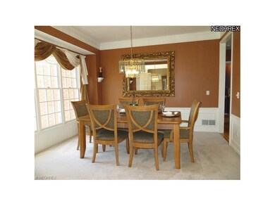 Formal Dining Rm with Box Bay Window. Crown and Ch