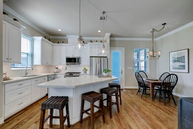 This chef style kitchen will make entertaining a j