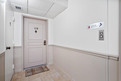 Semi private elevator to 1118.