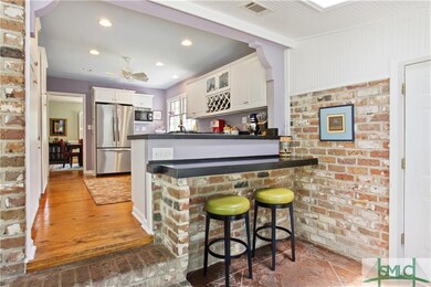 Breakfast bar is the perfect spot for quick meals 