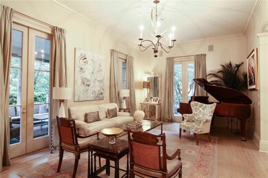 View of Formal Living Room with Doors leading to S