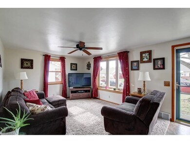 Great Room 18x12: This great room includes a bay p