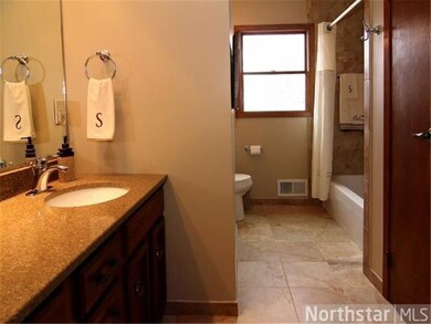 Totally updated main floor bath with nice granite 