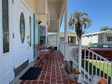 The front porch