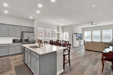 Another angle of the open floor plan as you walk i