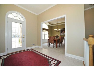 Entry/Foyer. Spacious entry and the house has ten 