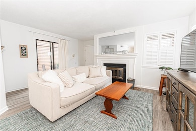 Open Floorplan and Wood-burning Fireplace