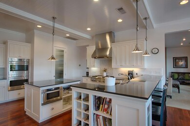 Custom cabinetry with 'quiet close'