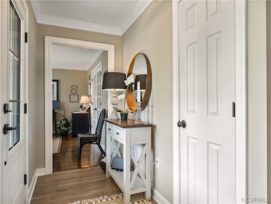 ENTRY WAY & HALL CLOSET HAS ACCESS TO THE 