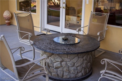 Outside back yard patio