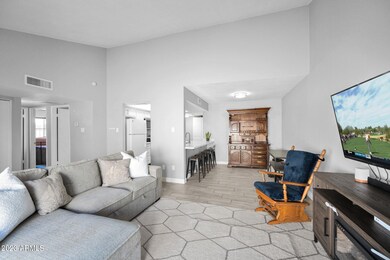 Great Room Looking to Kitchen and Dining