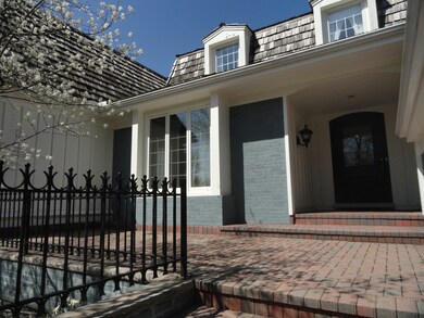Brick paver Patio at front of the house.