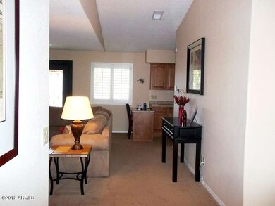 entering living room