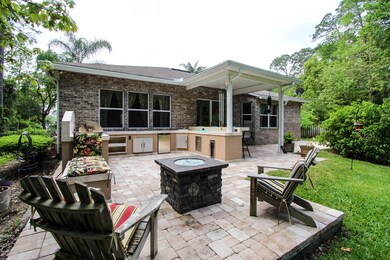 Summer Kitchen & Pavered Deck