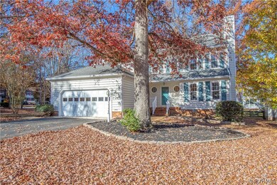 Front of house during Fall
