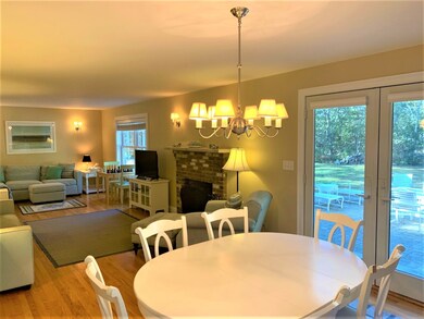 Large living/dining area