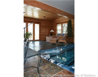 Other. Lap pool with sitting area/sun room