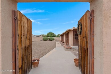 Visitor entrance
