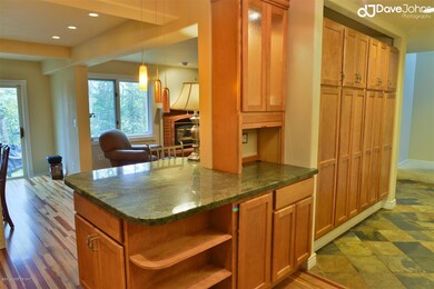Kitchen to Living Area