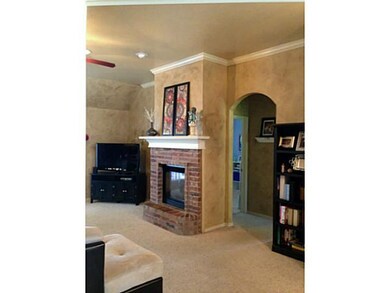 Living Room. Check out the rounded, arched doorway