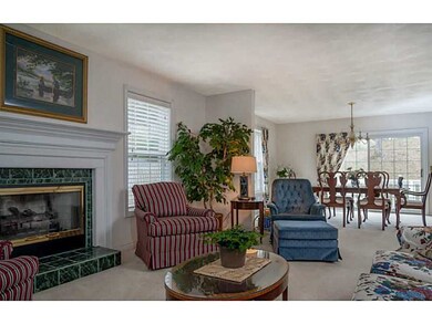 Living Room. Gas Fireplace in Living Room
