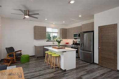 Upper Floor Kitchen/Living/Dining