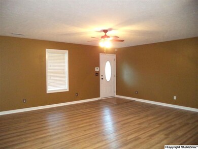 View from dining area looking into Family Room.