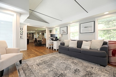 Fantastic space off of the kitchen