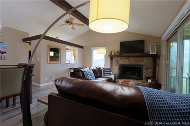 Enjoy the ambiance of a wood burning fireplace on