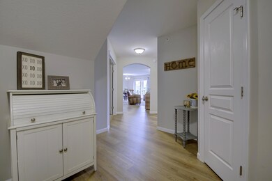 Closet & space for a table and/or bench
